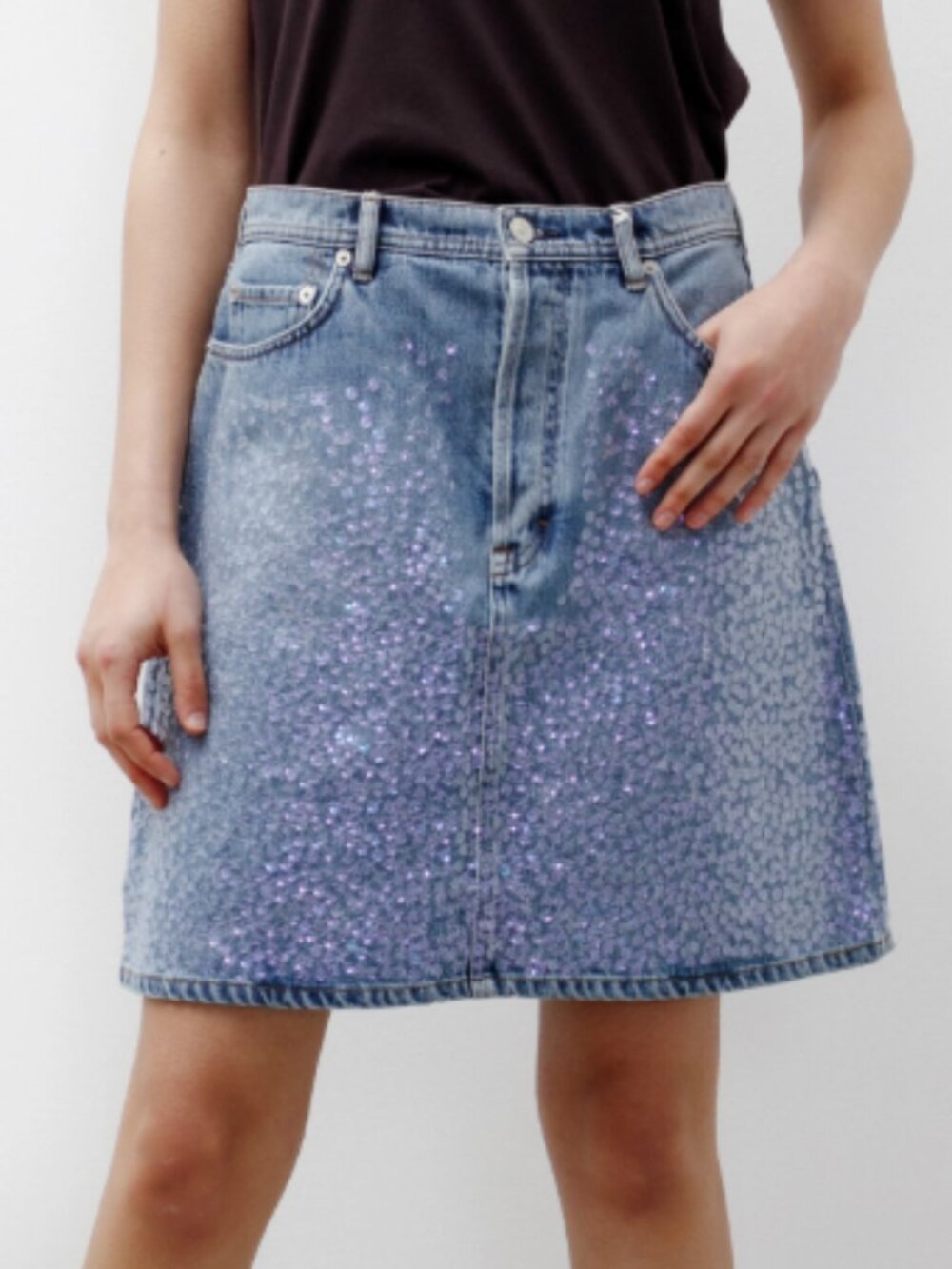 Acne Studios Sharmayne Denim Skirt